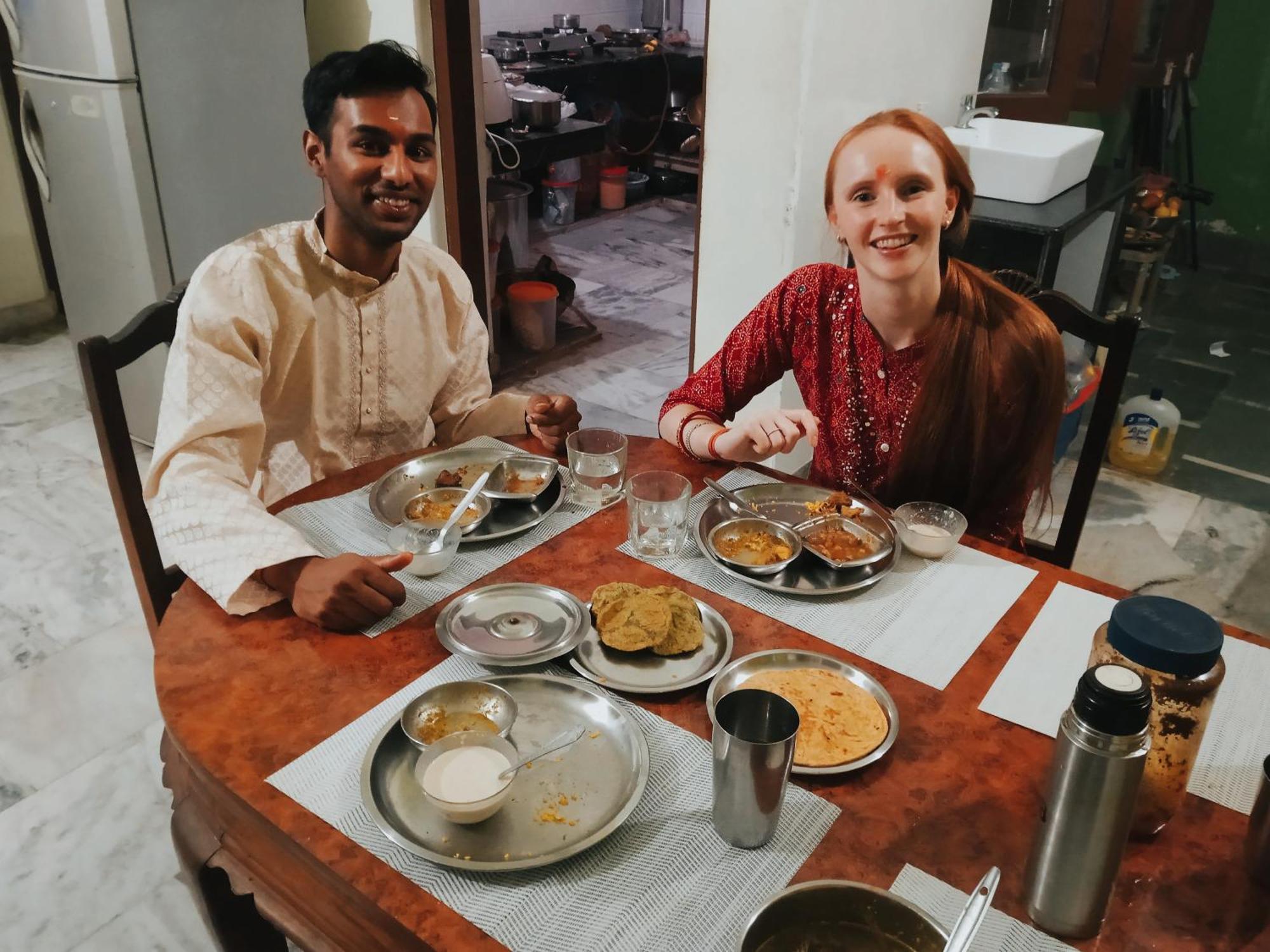 Shanti Niketan Hostel And Homestay Váránaszi Kültér fotó